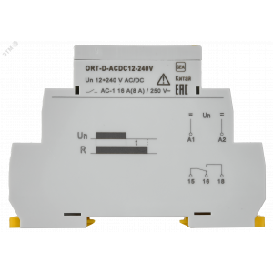 Реле задержки выключения при снятии питания ORT. 12-240 В AC/DC ORT-D-ACDC12-240V