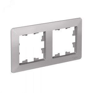 ATLASDESIGN AIR 2-постовая РАМКА, АЛЮМИНИЙ/дымчатый черный ATN220302