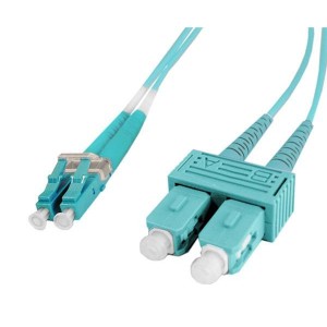 SCLC-3DTP050, Соединения оптоволоконных кабелей Fiber Optic Dplx OM3 Mltmode SC/LC 5M 10G