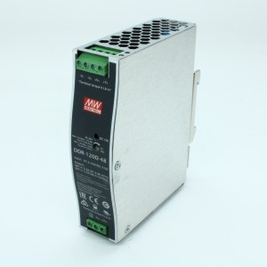 DDR-120D-48, DC-DC, 120Вт, вход 67.2…154В DC, выход 48В/2.5А, изоляция 4000В DC, в кожухе на DIN-рейку, 32х125.2х102мм, -40...+70°С