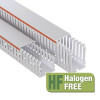 Короб перфорированный RLHF6 40x40, без галогенов, светло-серый 01134RLHF
