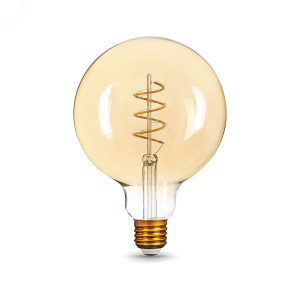 Лампа LED Filament G120 Flexible E27 6W Golden 2400К 1/20 158802008