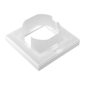 1 - местная рамка, IP44, белая, пластик Эпика EKF UP1-FPW-01-44