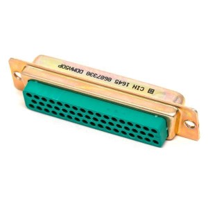 DDMA50PFO, Стандартные соединители D-Sub  DSUB 50 M CRIMP F0 ZINC