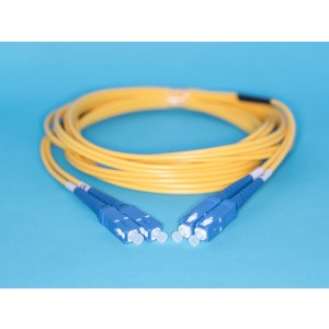 13-FFS1F08-1M/9/125 SC/PC-SC/PC 3.0MM, SC-SC патч-корд одномодовый (9/125), 1м (Duplex)
