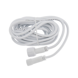 Удлинитель для уличных гирлянд Professional 3 м белый ПВХ 315-421