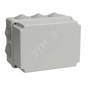 Коробка распаячная ОП 190х140х120 IP44 КМ41245 (10 каб.ввод.) UKO10-190-140-120-K41-44