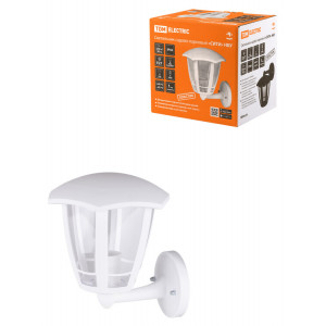 Светильник садово-парковый "СИТИ" НБУ 07-60-003 У1 6-ти гранник настенный вверх белый SQ0330-1316