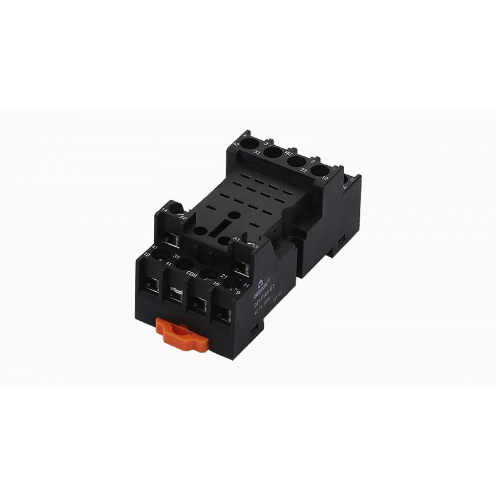 Изображение товара Колодка для реле DPKF14A-E3 10A 300V монтаж DIN рейка