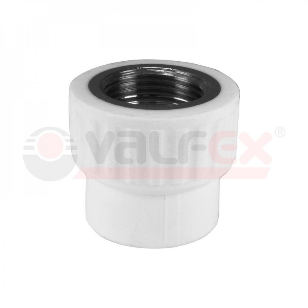 Изображение товара Муфта переходная VALFEX 20х1/2 дюйм внутренняя резьба для труб