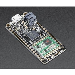 3077, Радиочастотные средства разработки Adafruit Feather 32u4 with RFM69HCW Packet Radio - 433MHz - RadioFruit