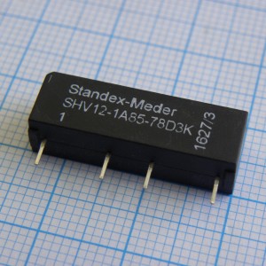 SHV12-1A85-78D3K, Реле герконовое 1зам. 12В 1А