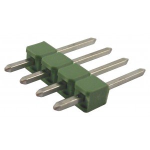 826926-4, Соединитель незащищенный 4 контакт(-ов) 2.54мм луженый прямой монтаж в отверстие коробка