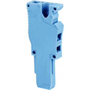 Штекер для клемм CX2.5PNBU, Штекер для клемм с разъемами CX2.5/1B, CXG2.5/1B и CX2.5SN, тип фиксации провода: пружинный, номинальное сечение: 2,5 мм кв., 24A, 5000V, цвет: синий