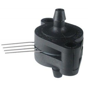 HSCSFFD006MGAA5, Датчики давления для монтажа на плате SIP, Dual Ax Barbed Gage, 5V
