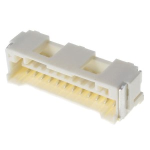 502585-1270, Проводные клеммы и зажимы CLIKMATE PCB RECPT 12P R/A TIN BEIGE