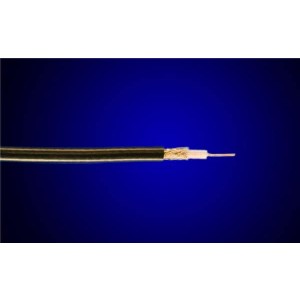 9848 BK001, Коаксиальные кабели 18AWG 1C SHIELD 1000ft SPOOL BLACK