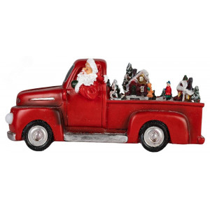 Светодиодная новогодняя фигура EFIS-S01 композиция Новогоднее путешествие мультиколор 3*АА 25*12*17 см Б0060480