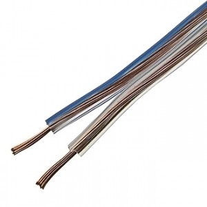 2X0.35 CU+CCA, Кабель акустический 2х0,35 мм2, прозрачный