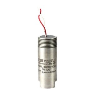 PC420AR-10-EX, Акселерометры Top exit, 85 C, 4-20 mA ( 5% @ full scale) proportional Acceleration, RMS, 10 g (98 m/sec2), blunt cut cable, 4 meter PVC coated leads standard, add 25.00, up to 75 meters.