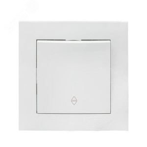 Переключатель проходной 1-кл. СП Валенсия 10А IP20 бел. PROxima EWV10-025-10