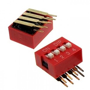 DA04R, DIP переключатель DA04R