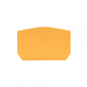 Боковая крышка APF 2,5/M... OR, Крышка боковая, для клемм WKF 2,5/M..., цвет: оранжевый