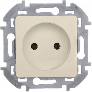 Розетка 1-м СП Inspiria 16А IP20 250В 2P механизм сл. кость Leg 673711