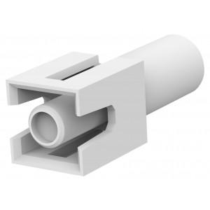 350866-1, Кожух разъема  RCP 1 контакт(ов) обжим кабеля автомобильного применения