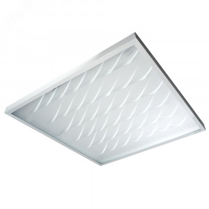 Светильник светодиодный ДВО-40w 595х595х25 4000К 4000Лм рассеиватель с 3D эффектом IP40 48521
