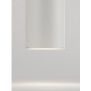 PL1 GU10 WH 300 Подсветка подвесной, GU10, D80*300мм, белый (20/240) Б0041508