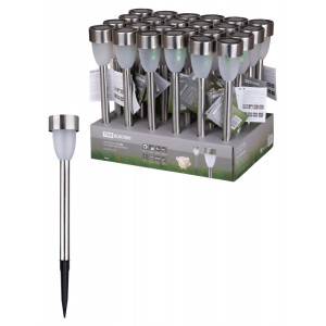 Светильник СС-298 на солнечных батареях, сталь, 5,5х37cм, ДБ, SQ0330-0103