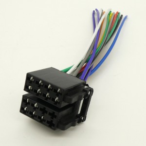 Разъем EURO 1х16(розетка) а/магн., разъем для автомагнитолы