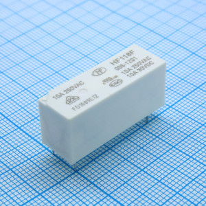 HF118F/005-1ZS1, Реле силовое, 5В 8А; Конфиг: 1C