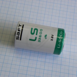 Батарея Saft LS 33600/STD R20, Элемент питания литиевый