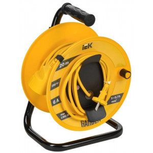 Удлинитель на катушке 1х20м Garden УК20 2P 2х0.75кв.мм GD-KP40-06-01-20