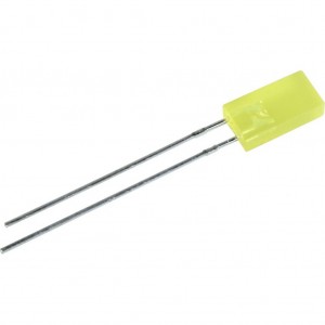 L-383YDT, Светодиод 2,5х5мм/желтый/588нм/1-4мкд/110°