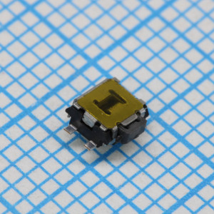L-KLS7-TS5401-1.35-250-T, Кнопка тактильная 3.5х3.5мм, нажатие 250гр 0.05А 12В SMD монтаж