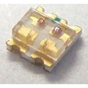 SM0605RGB, Стандартные светодиоды - Накладного монтажа SMDTri-Color 0605LED RGB 630,523,468nm