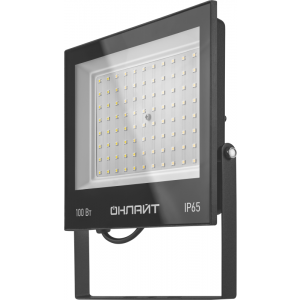 Прожектор светодиодный 61 947 OFL-100-4K-BL-IP65-LED 100Вт 4000К IP65 8000лм черн. 61947