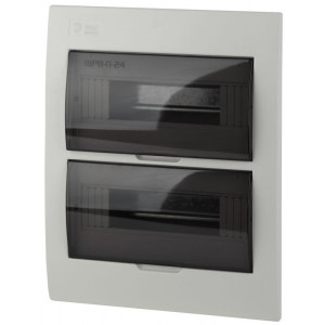 Бокс ЩРВ-П-24 мод. встраив. пластик IP41 SIMPLE NO-box_simple-plastic_24_flush Б0041516