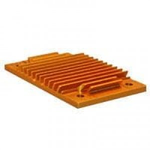 ATS-1138-C1-R0, Радиаторы maxiFLOW Power Brick Heatsink, Quarter Brick, Gold-Anodized, T766, Hardware, 37x58x6.1mm, 58mm dia.