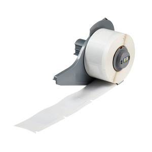 brd170441, M7-214-483 этикетки, материал B-483, полиэстер с усиленным адгезивом, белый, размер 25.4х50.8мм, 250 шт. в упак.