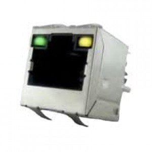 RJE45-188-1401, Модульные соединители / соединители Ethernet 1 PORT 8P LOW PROFILE CAT6
