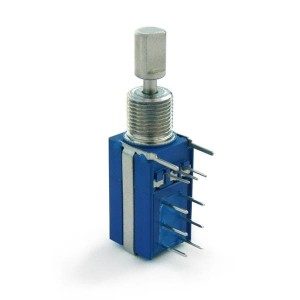 54CAD-E28-B13/P50L, Потенциометры 5Kohm DPDT 1/8" Slotted