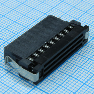 3-111196-0, Соединитель IDC Connector 34 контакта шаг 1.27мм угловой монтаж на кабель лоток