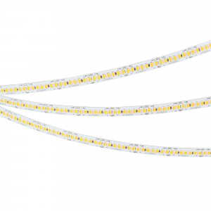 Лента RT-A280-8mm 24V Warm2700 (10 W/m, IP20, 5m) 045565, Светодиодная лента RT-A280, открытая IP20. Светодиоды 2835, 280 шт/м (1400 шт на 5м), белая плата, скотч 3M. Цвет ТЕПЛЫЙ 2700K, цветопередача CRI>90 , угол 120°. Питание 24 В, мощность 10 Вт/м (50 Вт на 5 м). Размеры 5000x8x1.3мм. Мин.отрезок 25 мм, 7 све