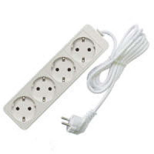 Удлинитель 4х10м с заземл. 16А IP20 3.5кВт ПВС 481S-6410