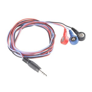 CAB-12970, Принадлежности SparkFun Sensor Cable - Electrode Pads (3 connector)