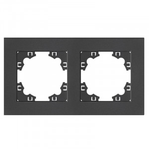 Рамка 2-м Афина универс. графит A0044-Gr